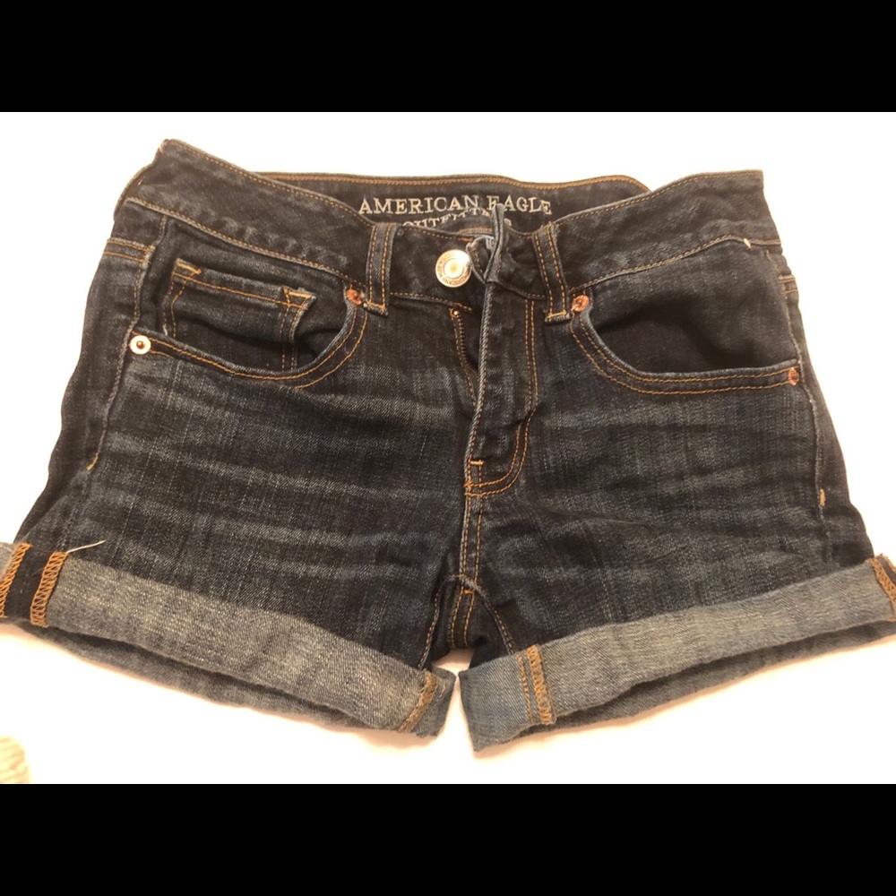 American Eagle Jean Shorts Midi Super Stretch 2